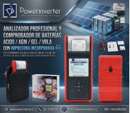 TESTER - ANALIZADOR DE BATERIAS PROFESIONAL 